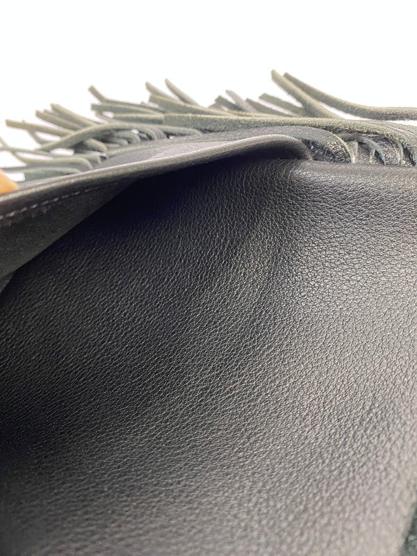 【中古品】【メンズ/レディース】 GALCIA ガルシア MEDICINE BAG(BELT LOOP用) インディアンバッグ ベルトループ用 188-241018-me-16-min カラー：ブラック 黒 万代Net店