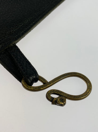 【中古品】【メンズ/レディース】 GALCIA ガルシア MEDICINE BAG(BELT LOOP用) インディアンバッグ ベルトループ用 188-241018-me-16-min カラー：ブラック 黒 万代Net店