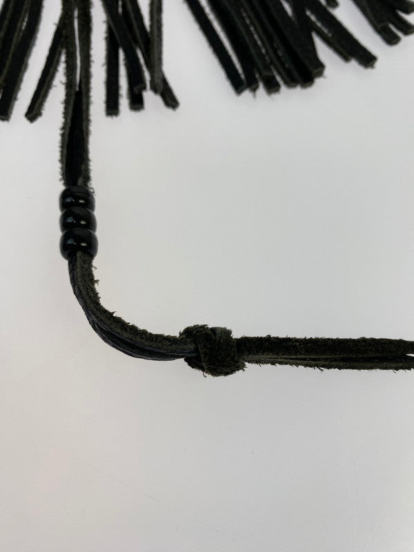 【中古品】【メンズ/レディース】 GALCIA ガルシア MEDICINE BAG(BELT LOOP用) インディアンバッグ ベルトループ用 188-241018-me-16-min カラー：ブラック 黒 万代Net店