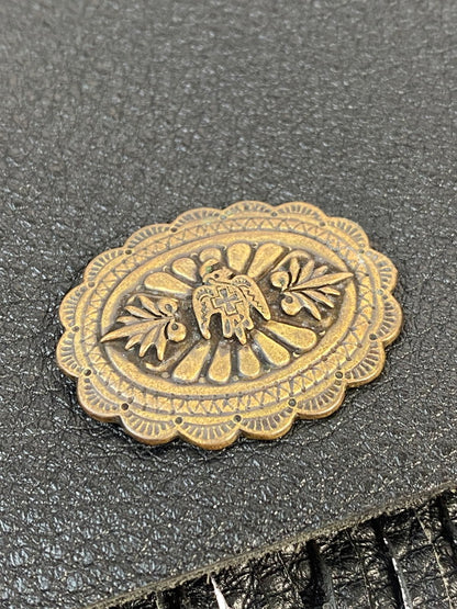 【中古品】【メンズ/レディース】 GALCIA ガルシア MEDICINE BAG(BELT LOOP用) インディアンバッグ ベルトループ用 188-241018-me-16-min カラー：ブラック 黒 万代Net店