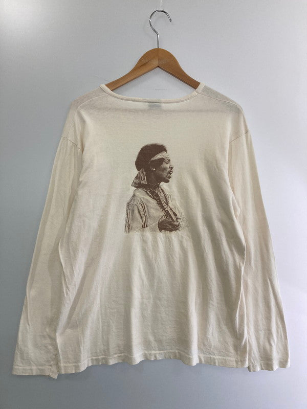 【中古品】【メンズ】  JIMI HENDRIX ジミ・ヘンドリックス 1975 CRASH LANDING PROMO T-SHIRT クラッシュランディング プロモ Tシャツ トップス  146-241017-jt-08-min サイズ：サイズ不明 カラー：オフホワイト系 万代Net店