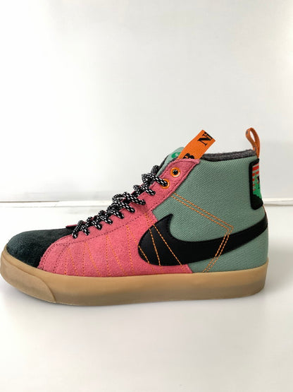 【中古品】【メンズ】 NIKE SB ナイキエスビー BLAZER MID PRM DC8903-301 ブレーザーミッド プレミアム スニーカー 靴 160-241016-yn-04-min サイズ：25.5cm US7.5 カラー：JADE SMOKE/BLACK-WHITE-SPORT SPICE 万代Net店