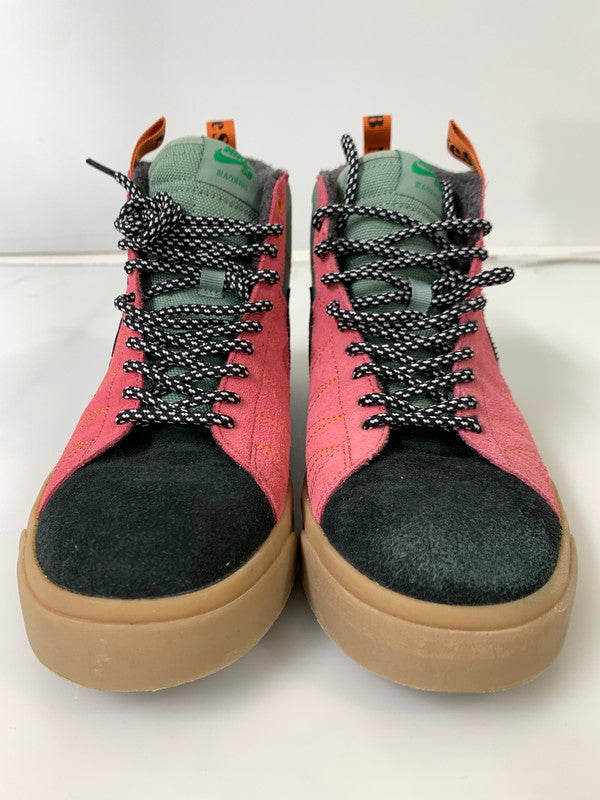 【中古品】【メンズ】 NIKE SB ナイキエスビー BLAZER MID PRM DC8903-301 ブレーザーミッド プレミアム スニーカー 靴 160-241016-yn-04-min サイズ：25.5cm US7.5 カラー：JADE SMOKE/BLACK-WHITE-SPORT SPICE 万代Net店