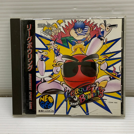 【現状渡し品】 ネオジオCDソフト リーグボウリング NEOGEOCD SNK 023-260429-hu-08-min 万代Net店