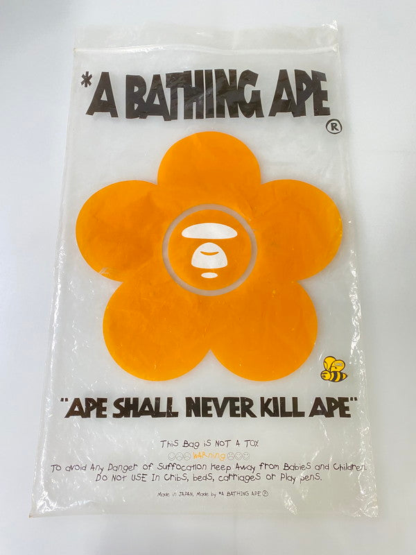 【中古品】【メンズ】 A BATHING APE アベイシングエイプ 90S APE HEAD L S TEE Tシャツ カットソー トップス 142-241026-ks-03-min サイズ：L カラー：ホワイト 万代Net店