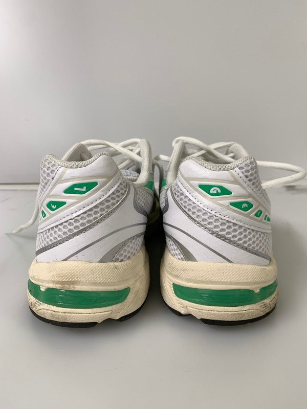 【中古品】【メンズ/レディース】 asics アシックス GEL-1130 1202A164 スニーカー 靴 163-241016-yn-03-min サイズ：26.5cm カラー：WHITE/MALACHITE GREEN 万代Net店