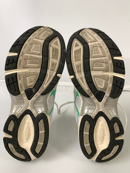 【中古品】【メンズ/レディース】 asics アシックス GEL-1130 1202A164 スニーカー 靴 163-241016-yn-03-min サイズ：26.5cm カラー：WHITE/MALACHITE GREEN 万代Net店