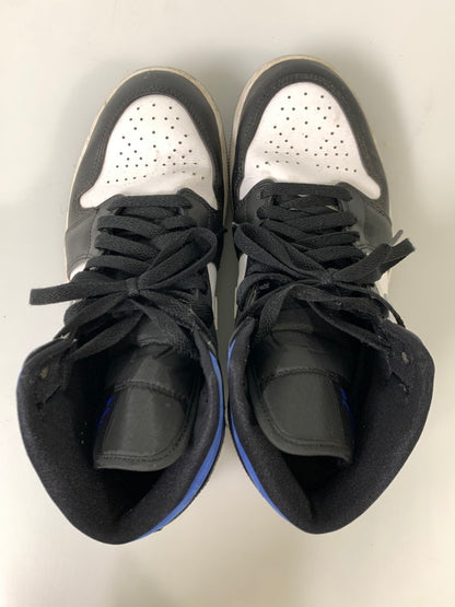 【中古品】【メンズ】 NIKE ナイキ AIR JORDAN 1 MID 554724-140 エアジョーダン 1 ミッド スニーカー 靴 160-241016-yn-07-min サイズ：26.0cm US8 カラー：WHITE/RACER BLUE-BLACK 万代Net店