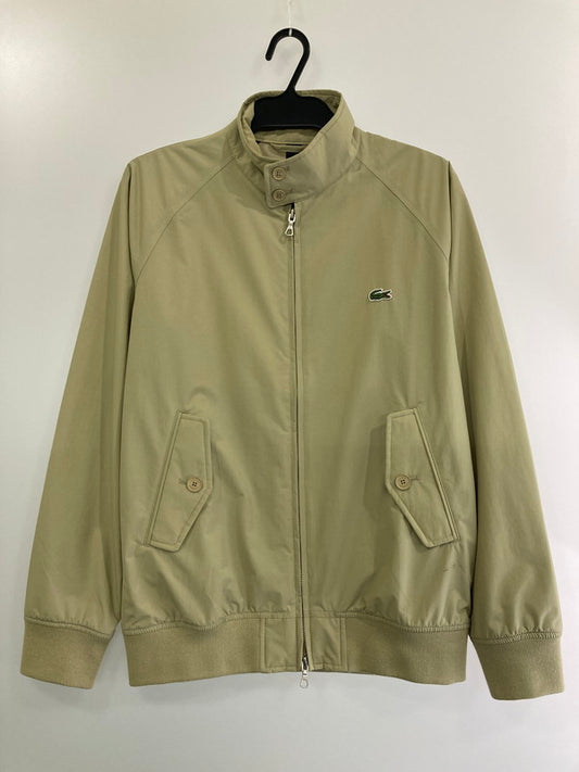 【中古品】【メンズ】 LACOSTE ラコステ 2.5レイヤースイングトップジャケット BH063LJ  ナイロンジャケット  147-241018-em-2-min サイズ：XS カラー：ベージュ 万代Net店