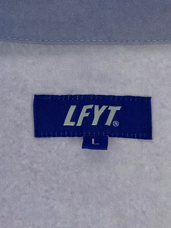 【中古品】【メンズ】 Lafayette ラファイエット OLD NEW YORK S S SHIRT LS230206 オールド ニューヨーク 半袖シャツ 70年代 プリントシャツ レーヨンシャツ メンズ 142-241024-em-3-min サイズ：L カラー：パープル系 万代Net店