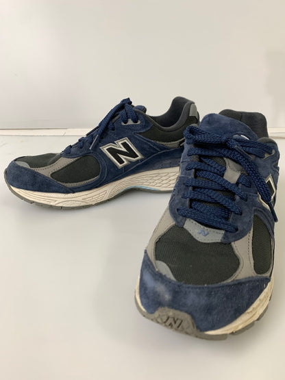 【中古品】【メンズ】 NEW BALANCE ニューバランス SAFARI M2002RAS サファリ スニーカー 靴 162-241016-yn-12-min サイズ：26.0cm カラー：ネイビー 万代Net店