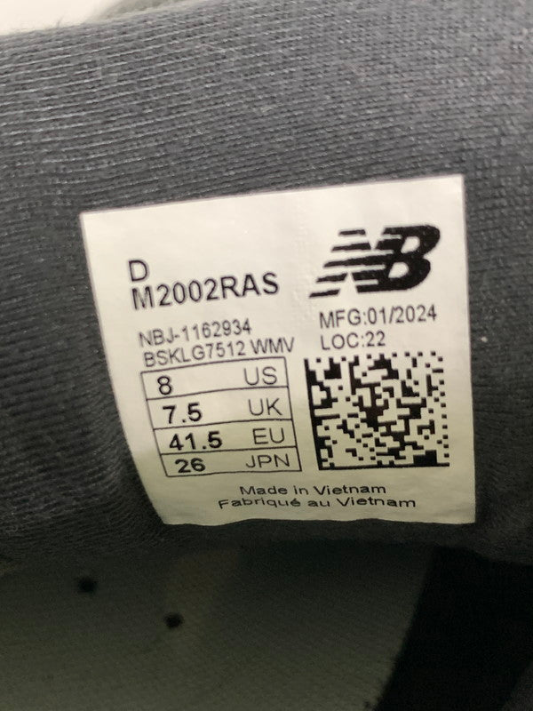 【中古品】【メンズ】 NEW BALANCE ニューバランス SAFARI M2002RAS サファリ スニーカー 靴 162-241016-yn-12-min サイズ：26.0cm カラー：ネイビー 万代Net店