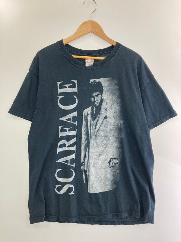 【中古品】【メンズ】  SCARFACE 00’s MOVIE TEE ムービーTシャツ 半袖Tシャツ トップス  146-241024-yn-19-min サイズ：L カラー：ブラック 万代Net店