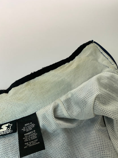 【中古品】【メンズ】 STARTER スターター 90S WIND BREAKER JACKET 90年代 ウィンドブレーカー ジャケット メンズ アウター ヴィンテージ 146-260524-em-22-min サイズ：M カラー：ネイビー系 万代Net店