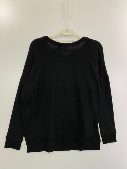 【中古美品】【レディース】  VELVET BY GRAHAM ＆ SPENCER ベルベットバイグラハムアンドスペンサー 34153086 USA製 LS カットソー 170-241122-ks-07-min サイズ：XS カラー：ブラック 万代Net店