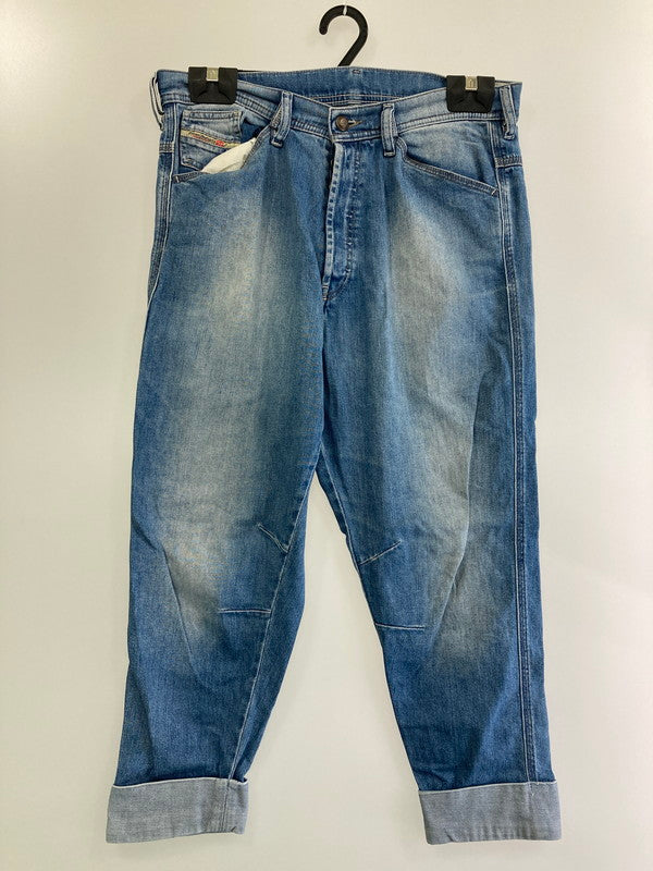 【中古品】【メンズ】 DIESEL ディーゼル TINTSIE ストレッチ ロークロッチデニム 152-241026-ks-17-min サイズ：W27L32 カラー：インディゴ 万代Net店