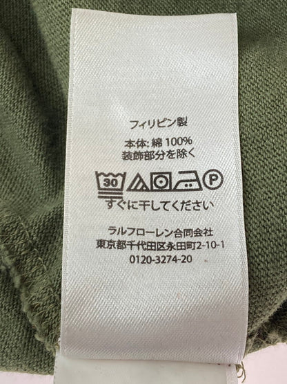 【中古品】【メンズ】 Polo by Ralph Lauren ポロバイラルフローレン HUNTTING POLO SHIRT ポロシャツ 長袖 トップス 146-241024-yn-25-min サイズ：M カラー：オリーブグリーン/オレンジ/ブルー 万代Net店