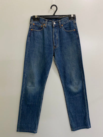 【中古品】【メンズ】 Levi's リーバイス 刻印292 スペイン製  501 DENIM PANT デニムパンツ 157-241030-ks-09-min サイズ：29×34 カラー：インディゴ 万代Net店