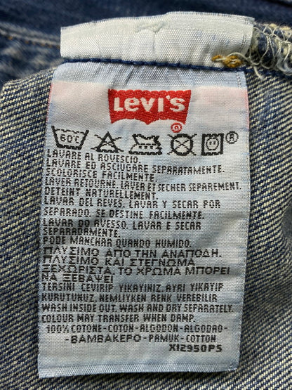 【中古品】【メンズ】 Levi's リーバイス 刻印292 スペイン製  501 DENIM PANT デニムパンツ 157-241030-ks-09-min サイズ：29×34 カラー：インディゴ 万代Net店