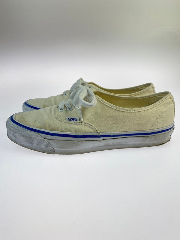 【中古品】【メンズ】 VANS バンズ AUTHENTIC REISSUE 44 VN000CQA0FW オーセンティック リイシュー スニーカー 靴 163-241017-yn-24-min サイズ：28.0cm カラー：OFF WHITE 万代Net店