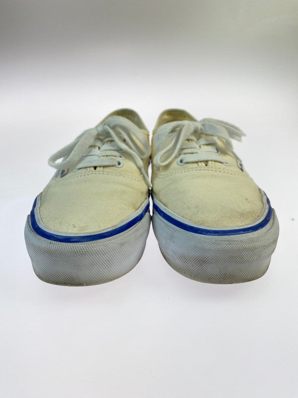 【中古品】【メンズ】 VANS バンズ AUTHENTIC REISSUE 44 VN000CQA0FW オーセンティック リイシュー スニーカー 靴 163-241017-yn-24-min サイズ：28.0cm カラー：OFF WHITE 万代Net店