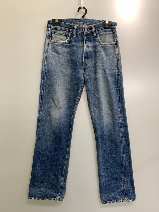 【中古品】【メンズ】 WAREHOUSE ウエアハウス LOT.1000XX  DENIM PANTS 黄耳 デニムパンツ 156-241019-ks-20-min サイズ：31×34 カラー：インディゴ 万代Net店