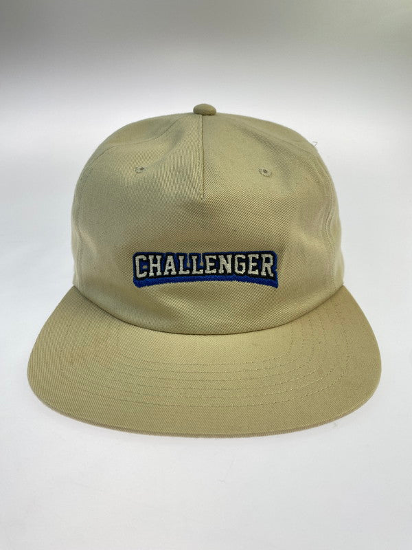 【中古品】【メンズ】 CHALLENGER チャレンジャー COLLEGE LOGO CAP BEIGE 帽子 キャップ 185-241020-AS-15-min カラー：ベージュ 万代Net店