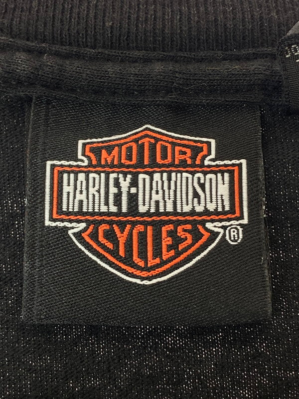 【中古品】【メンズ】 HARLEY DAVIDSON ハーレーダビッドソン CAPITOL HARLEY-DAVIDSON LANSING MI S/S TEE ショートスリーブTシャツ 半袖Tシャツ トップス 146-241024-yn-22-min サイズ：XL カラー：ブラック 万代Net店