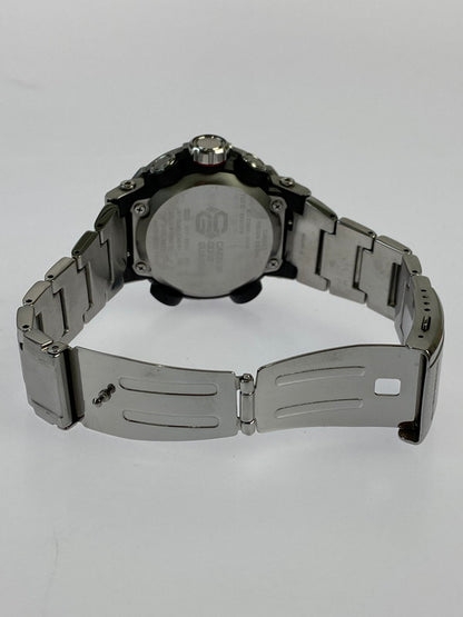 【中古品】【メンズ】 G-SHOCK ジーショック GST-B200D-1AJF  G-STEEL アナデジ タフソーラー腕時計 196-241020-AS-21-min カラー：シルバー ブラック文字盤 万代Net店