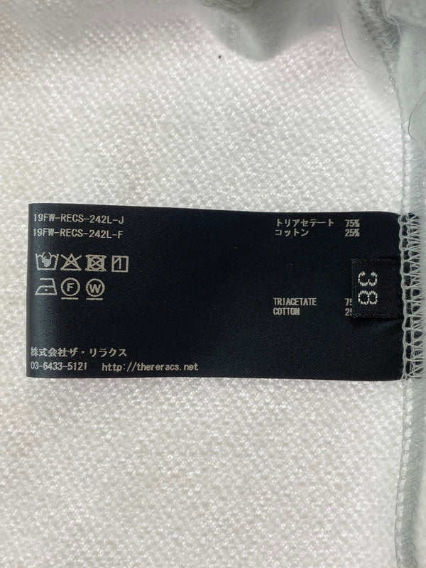 【中古美品】【レディース】  THE RERACS ザリラクス 19FW-RECS-242L-J スタンドカラープルオーバー 170-241026-ks-23-min サイズ：38 カラー：ホワイト 万代Net店