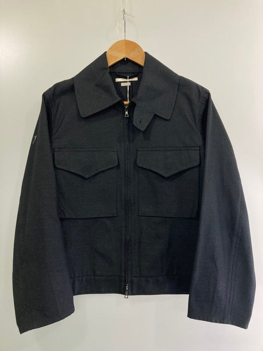 【中古美品】【メンズ】  BLURHMS ブラームス BHSW2454 DRILL CHAMBRAY MK3WEP JACKET ジャケット 140-241019-cn-5-min カラー：ブラック 万代Net店