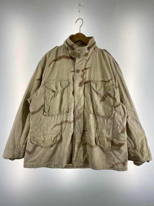 【中古品】【メンズ】  U.S.ARMY ユーエスアーミー 8415-01-325-6445 COAT COLD WEATHER FIELD JACKET アウター 146-241027-AS-8-min サイズ：LARGE SHORT カラー：ベージュ 万代Net店