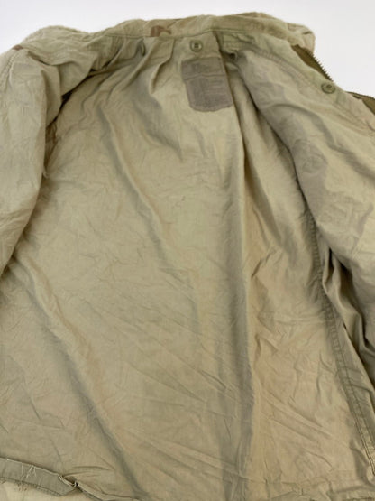 【中古品】【メンズ】  U.S.ARMY ユーエスアーミー 8415-01-325-6445 COAT COLD WEATHER FIELD JACKET アウター 146-241027-AS-8-min サイズ：LARGE SHORT カラー：ベージュ 万代Net店