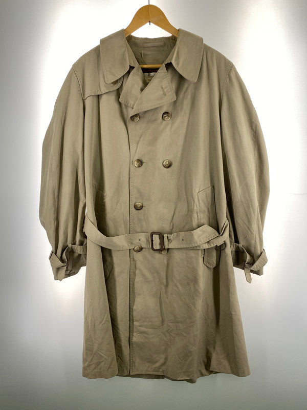 【現状渡し品】【メンズ】 LONDON FOG ロンドンフォグ USA製 60-70S TRENCH COAT 1960年代～1970年代 トレンチコート 146-260421-KS-07-min サイズ：42 カラー：ベージュ 万代Net店
