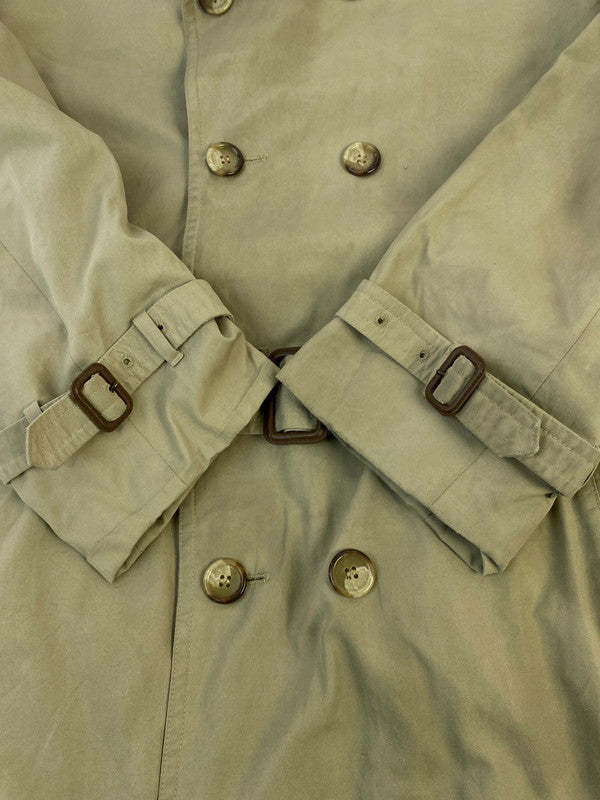 【現状渡し品】【メンズ】 LONDON FOG ロンドンフォグ USA製 60-70S TRENCH COAT 1960年代～1970年代 トレンチコート 146-260421-KS-07-min サイズ：42 カラー：ベージュ 万代Net店