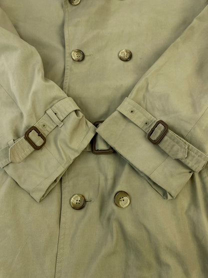 【現状渡し品】【メンズ】 LONDON FOG ロンドンフォグ USA製 60-70S TRENCH COAT 1960年代～1970年代 トレンチコート 146-260421-KS-07-min サイズ：42 カラー：ベージュ 万代Net店