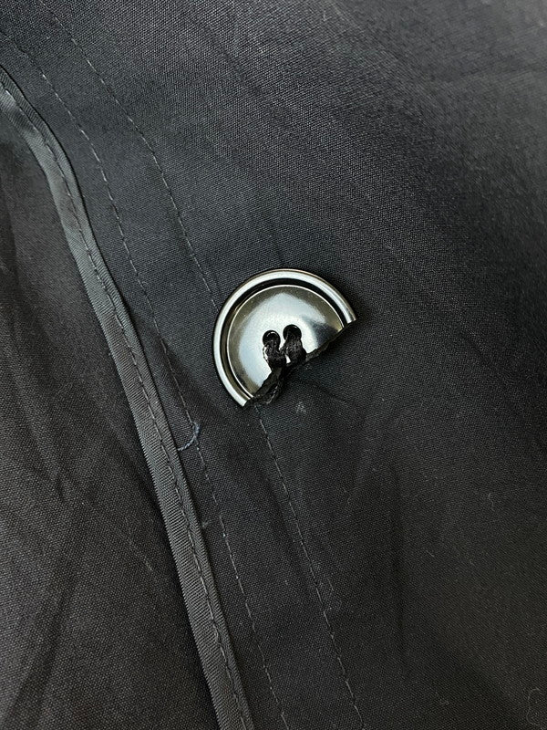 【現状渡し品】【メンズ】 U.S.NAVY アメリカ海軍 8405-01-308-8691 93年製造 90S ALL WEATHER TRENCH COAT トレンチコート アウター 146-250107-me-06-min サイズ：38R カラー：ブラック 黒 万代Net店