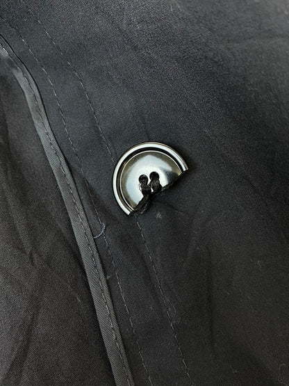 【現状渡し品】【メンズ】 U.S.NAVY アメリカ海軍 8405-01-308-8691 93年製造 90S ALL WEATHER TRENCH COAT トレンチコート アウター 146-250107-me-06-min サイズ：38R カラー：ブラック 黒 万代Net店