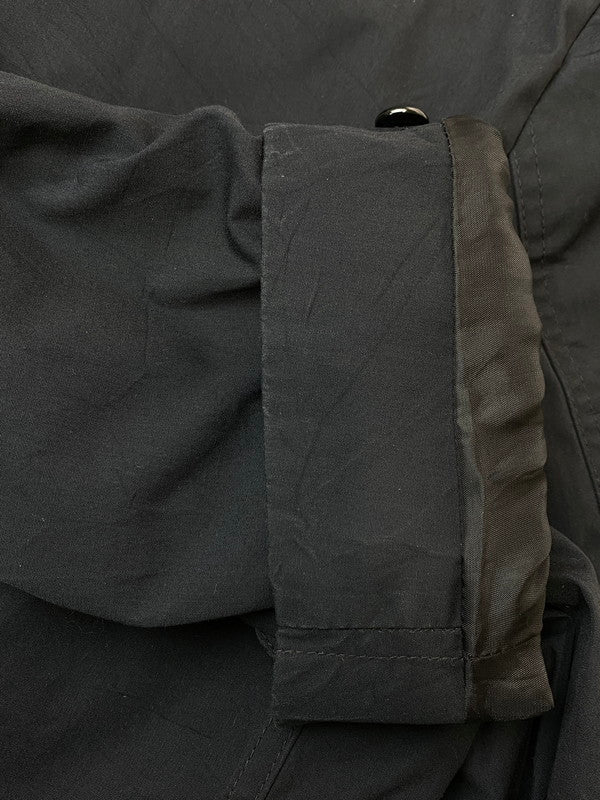 【現状渡し品】【メンズ】 U.S.NAVY アメリカ海軍 8405-01-308-8691 93年製造 90S ALL WEATHER TRENCH COAT トレンチコート アウター 146-250107-me-06-min サイズ：38R カラー：ブラック 黒 万代Net店