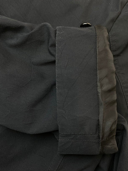 【現状渡し品】【メンズ】 U.S.NAVY アメリカ海軍 8405-01-308-8691 93年製造 90S ALL WEATHER TRENCH COAT トレンチコート アウター 146-250107-me-06-min サイズ：38R カラー：ブラック 黒 万代Net店