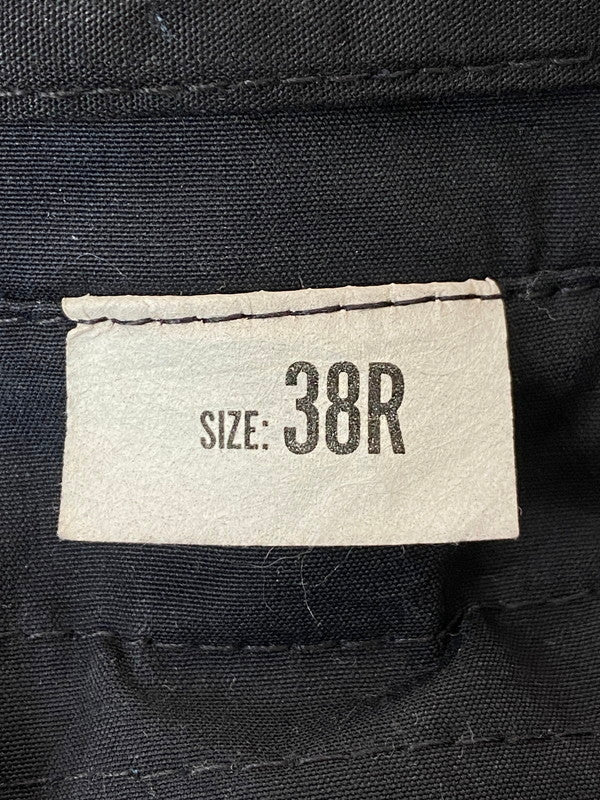 【現状渡し品】【メンズ】 U.S.NAVY アメリカ海軍 8405-01-308-8691 93年製造 90S ALL WEATHER TRENCH COAT トレンチコート アウター 146-250107-me-06-min サイズ：38R カラー：ブラック 黒 万代Net店