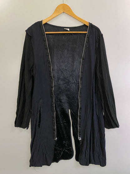 【現状渡し品】【メンズ】 U.S.NAVY アメリカ海軍 8405-01-308-8691 93年製造 90S ALL WEATHER TRENCH COAT トレンチコート アウター 146-250107-me-06-min サイズ：38R カラー：ブラック 黒 万代Net店