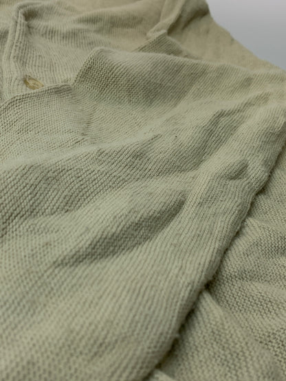 【中古品】【メンズ】 CLASSICS BY PALMLAND クラシックス バイ パームランド 90's WOOL KNIT SOLID CARDIGAN 9年代 ウールニット ソリッドカーディガン USA製 トップス 146-260619-yn-34-min サイズ：M カラー：ベージュ 万代Net店