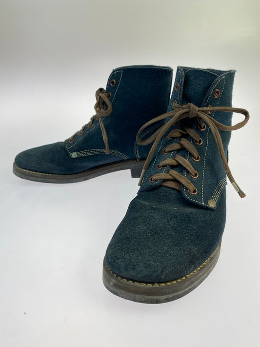 【中古品】【メンズ】 LIGHT TREAD ライトトレッド SERVICE BOOTS サービスブーツ 164-241020-ks-24-min サイズ：7 1/2 カラー：ブルー系 万代Net店