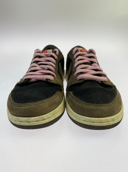 【現状渡し品】【メンズ/レディース】 NIKE ナイキ CQ4277-001 AIR JORDAN 1 LOW OG SP-T 靴 シューズ スニーカー SNEAKERS 160-241020-ks-26-min サイズ：26.5cm カラー：BLACK/SAIL-DARK MOCHA 万代Net店