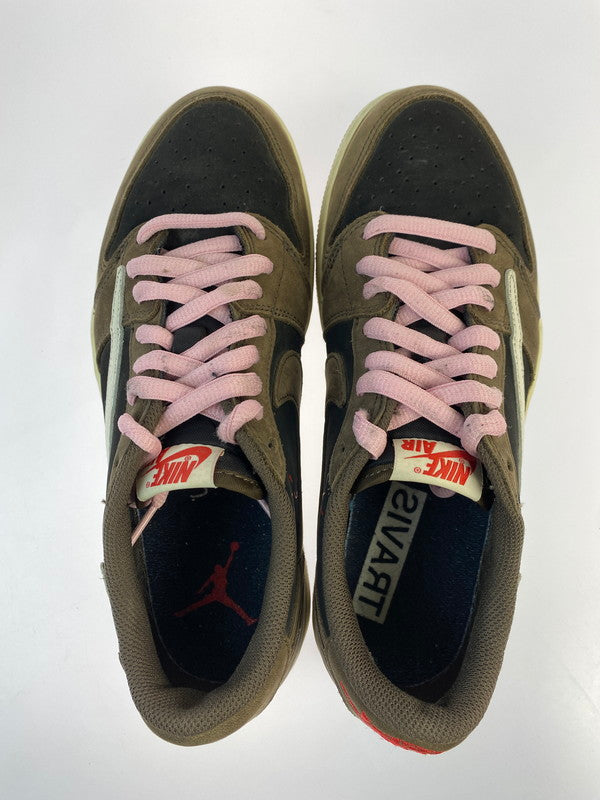 【現状渡し品】【メンズ/レディース】 NIKE ナイキ CQ4277-001 AIR JORDAN 1 LOW OG SP-T 靴 シューズ スニーカー SNEAKERS 160-241020-ks-26-min サイズ：26.5cm カラー：BLACK/SAIL-DARK MOCHA 万代Net店