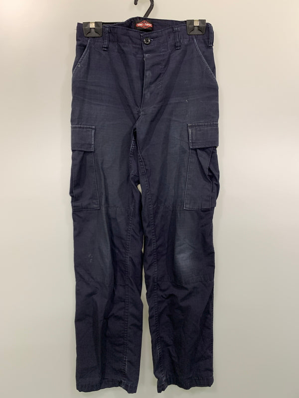 【中古品】【メンズ】 U.S.ARMY アメリカ陸軍 8415 01 061 1709 RIPSTOP CARGO PANT カーゴパンツ 157-241028-cn-3-min サイズ：SMALL REGULAR カラー：ネイビー 万代Net店