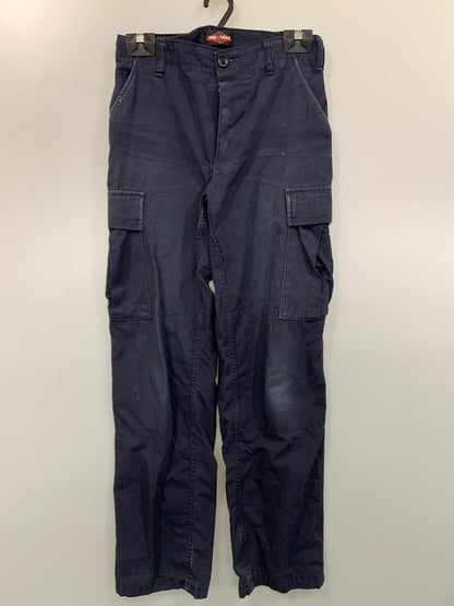 【中古品】【メンズ】 U.S.ARMY アメリカ陸軍 8415 01 061 1709 RIPSTOP CARGO PANT カーゴパンツ 157-241028-cn-3-min サイズ：SMALL REGULAR カラー：ネイビー 万代Net店