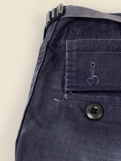 【中古品】【メンズ】 U.S.ARMY アメリカ陸軍 8415 01 061 1709 RIPSTOP CARGO PANT カーゴパンツ 157-241028-cn-3-min サイズ：SMALL REGULAR カラー：ネイビー 万代Net店