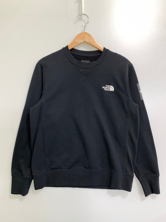 【中古品】【メンズ】 THE NORTH FACE ザ・ノースフェイス NT11954 SQUARE LOGO CREW スウェット トップス 144-241019-ks-12-min サイズ：M カラー：ブラック  万代Net店